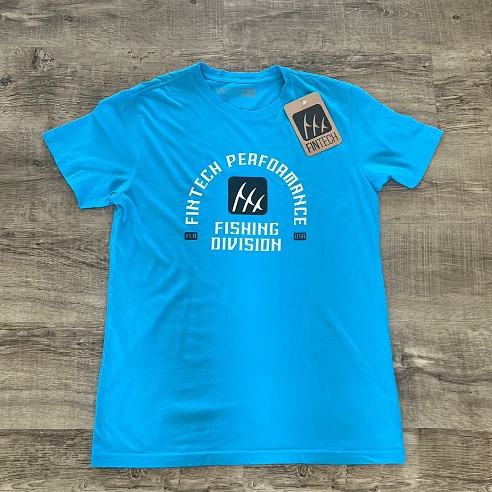 Fintech Performance Fishing T-shirt NEW